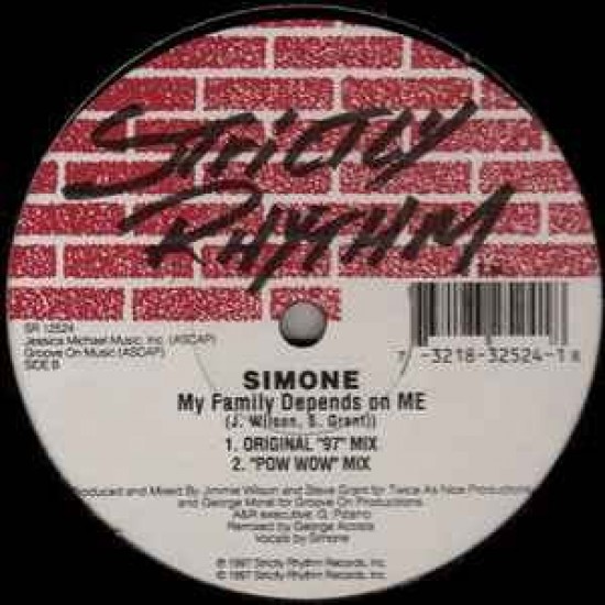 Simone "My Family Depends On Me" (12")