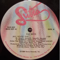 Fat Boys - Jail House Rap (12") Fat Boys - Jail House Rap (12")