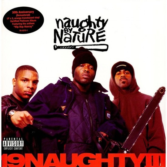 Naughty By Nature ‎"19 Naughty III" (2xLP - 30th Anniversary Edition - Orange)