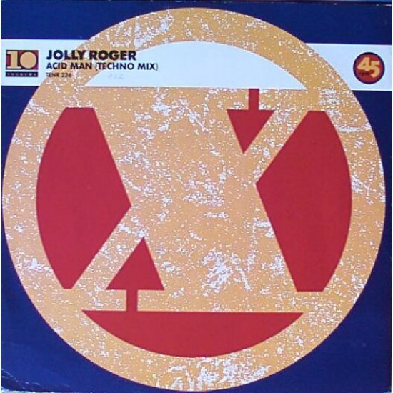 Jolly Roger ‎"Acid Man (Techno Mix)" (12")