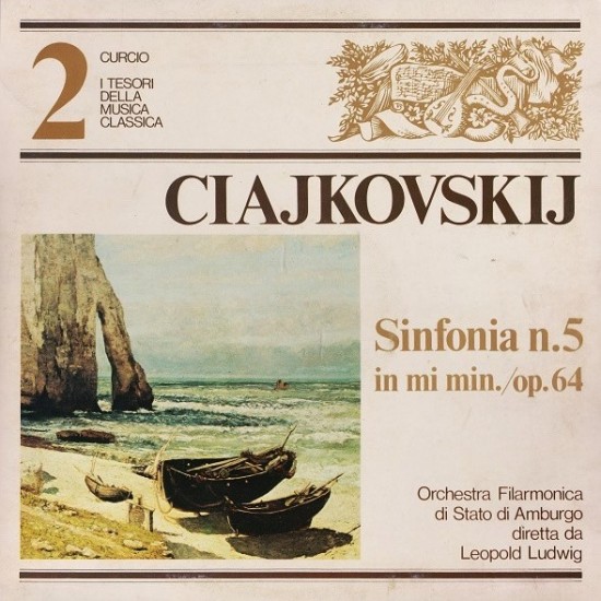 Tchaikovsky / Orchestra Filarmonica Di Stato Di Amburgo Diretta Da Leopold Ludwig ‎– Sinfonia N. 5 In Mi Min. / Op.64 (LP - Gatefold)*