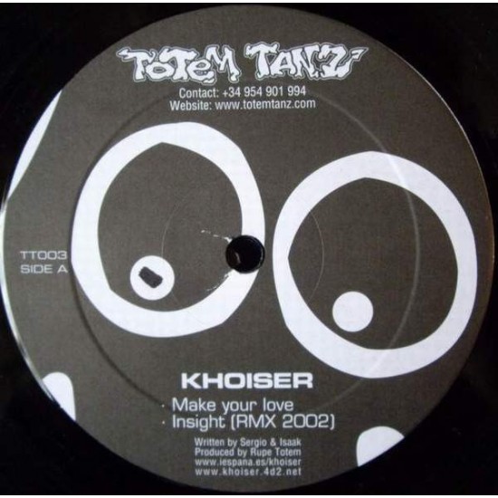 Khoiser ‎"Make Your Love" (12")