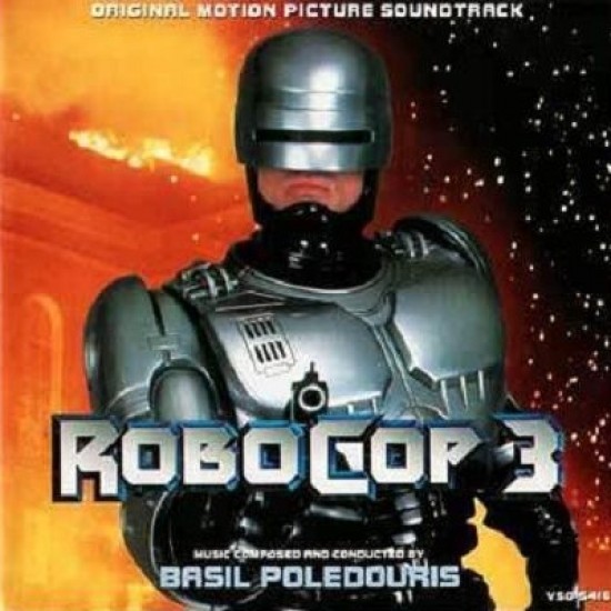 Basil Poledouris ‎"Robocop 3 (Original Motion Picture Soundtrack)" (CD)