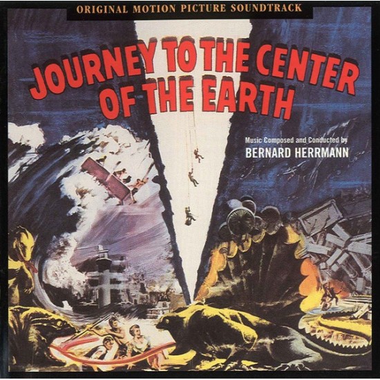 Bernard Herrmann ‎"Journey To The Center Of The Earth (Original Motion Picture Soundtrack)" (CD)