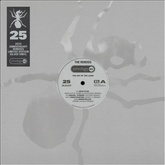 The Prodigy ‎"The Fat Of The Land (The Remixes)" (12" - Silver)