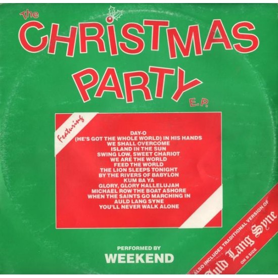 Weekend "The Christmas Party E.P." (12")