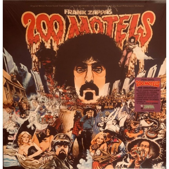 Frank Zappa ‎"200 Motels" (2xLP - 180g - Gatefold - color Rojo)