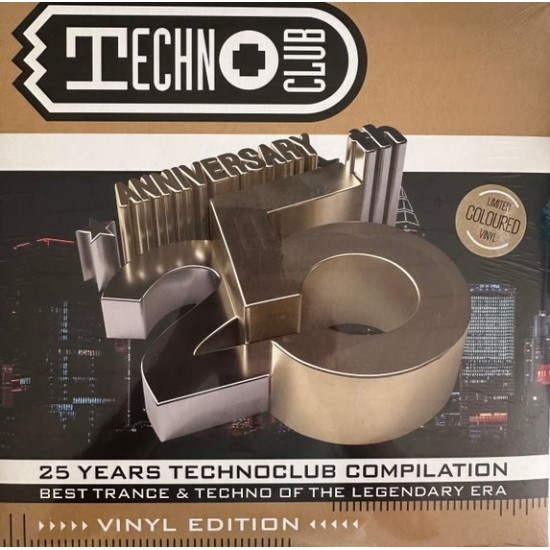 25 Years Technoclub Compilation - Vinyl Edition (2xLP - Limited Edition - Gold + Silver)