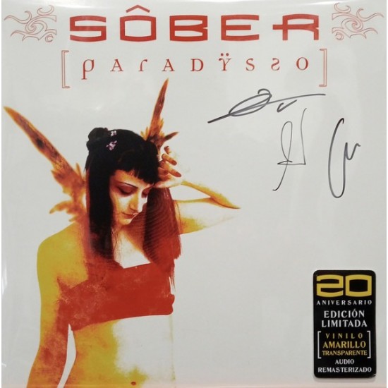 Sôber ‎"Paradÿsso 20 Aniversario" (LP - Special Signed Edition - Yellow)