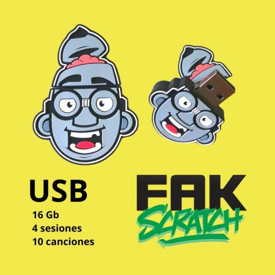 Fak Scratch (USB Stick - 16Gb - Unidades Limitadas)