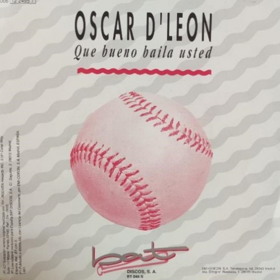 Oscar D' León ‎"Que Bueno Baila Usted" (7" - Promo)