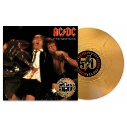 AC/DC - If You Want Blood You've Got It (LP - 180g - 50th Anniversary Limited Edition - Gold Nugget + Artwork Print)
