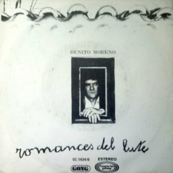 Benito Moreno - Romances Del Lute (7") Benito Moreno - Romances Del Lute (7")