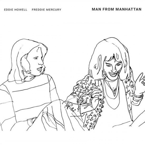 Eddie Howell & Freddie Mercury ‎"Man From Manhattan" (LP - Limited Edition Box - White)*