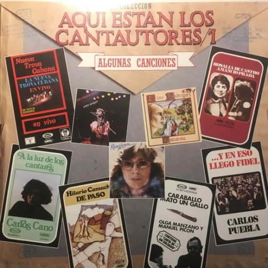 Aqui Estan los Cantautores Vol. 1 Algunas Canciones (LP - Promo)*