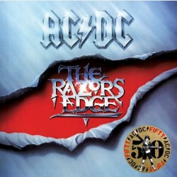 AC/DC - The Razors Edge (LP - 180g - 50th Anniversary Limited Edition - Gold Nugget + Artwork Print)
