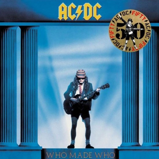AC/DC ‎"Who Made Who" (LP - 180g - 50th Anniversary Limited Edition - Gold Nugget + Artwork Print)