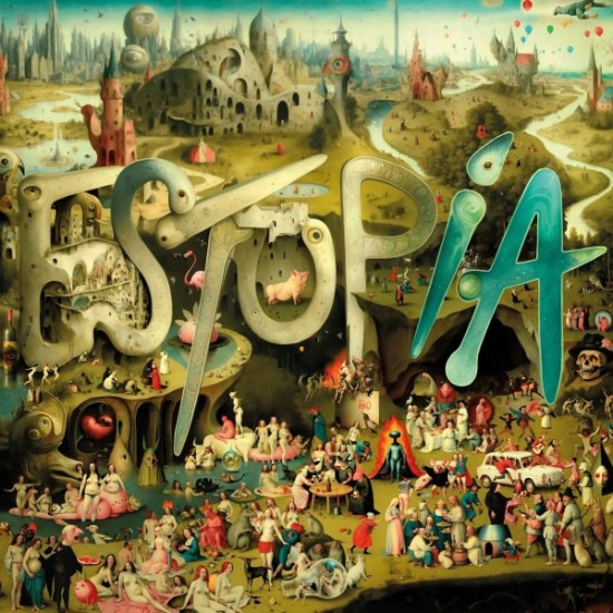 Estopa ‎"Estopía" (LP - Gatefold + Poster)