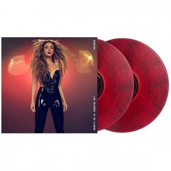 Shakira ‎"Las Mujeres Ya No Lloran" (2xLP - Gatefold - Ruby Edition - Red Swirled)