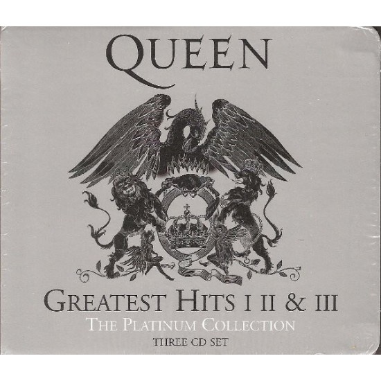 Queen ‎"Greatest Hits I II & III (The Platinum Collection)" (3xCD)
