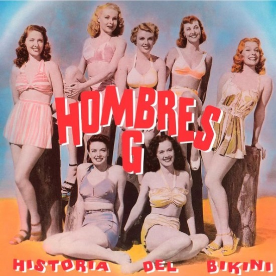 Hombres G ‎"Historia Del Bikini" (LP)