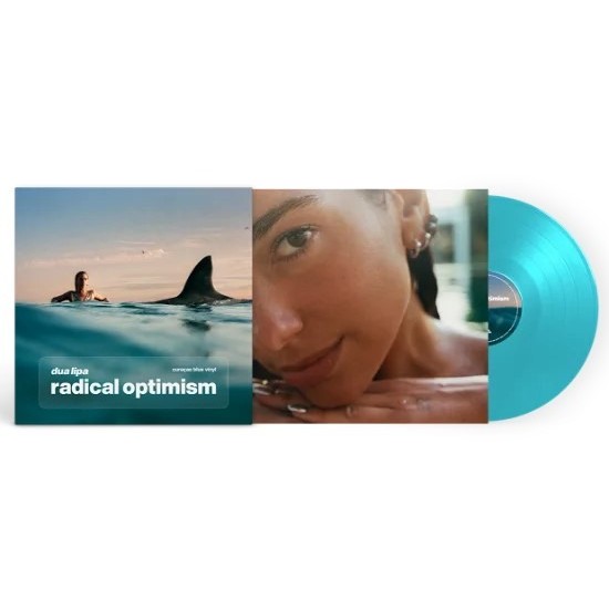 Dua Lipa ‎"Radical Optimism" (LP - Blue Curaçao)