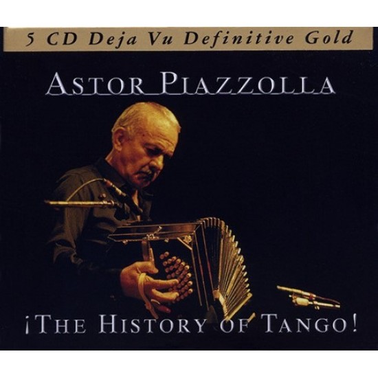 Astor Piazzolla ‎"Astor Piazzolla - The History Of Tango" (5xCD)