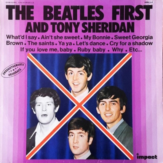 The Beatles And Tony Sheridan ‎"The Beatles First And Tony Sheridan" (LP)