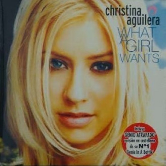 Christina Aguilera ‎"What A Girl Wants" (CD - Cardboard)