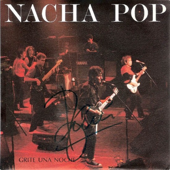 Nacha Pop ‎"Grité Una Noche / Dejate Ver Ya" (7")