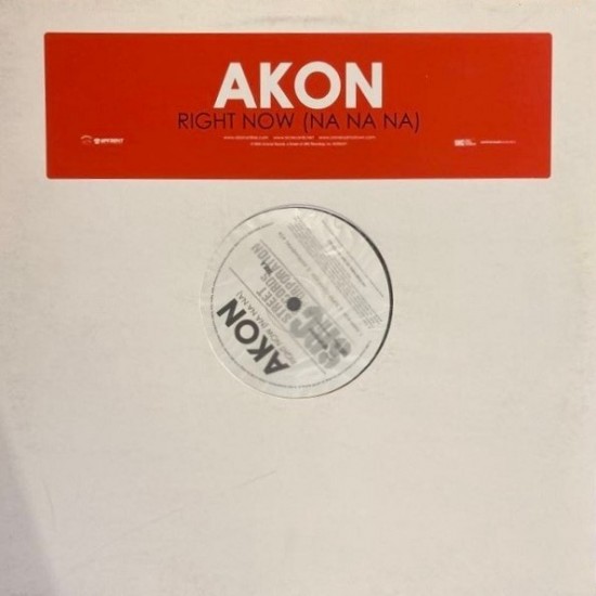 Akon ‎"Right Now (Na Na Na)" (12")