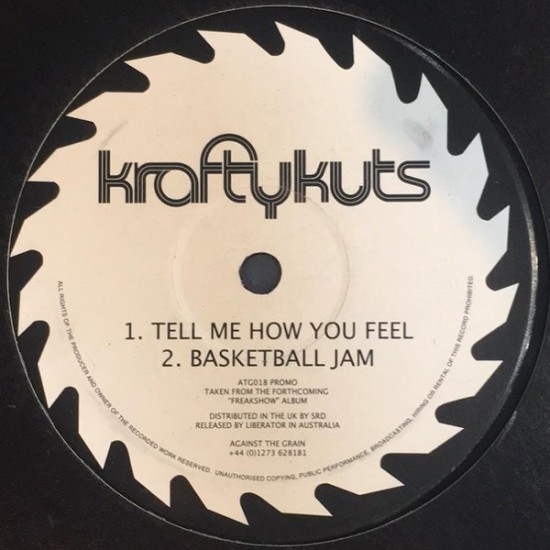 Krafty Kuts feat. Yolanda Quartey ‎"Tell Me How You Feel" (12")