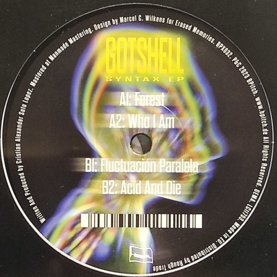 Gotshell ‎"Syntax Ep" (12")