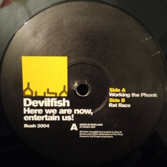 Devilfish ‎"Here We Are Now, Entertain Us!" (12")