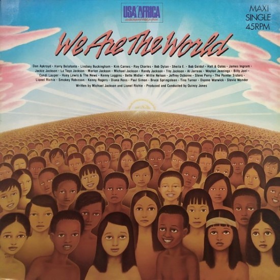 USA For Africa ‎"We Are The World" (12")