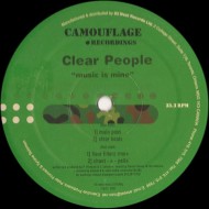Clear People - Music Is Mine (12")  Clear People - Music Is Mine (12")