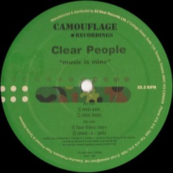 Clear People - Music Is Mine (12")  Clear People - Music Is Mine (12")