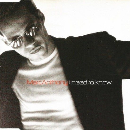 Marc Anthony ‎"I Need To Know" (CD)