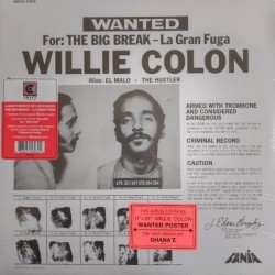 Willie Colon - Wanted By FBI / The Big Break - La Gran Fuga (LP  -180g + Poster) Willie Colon - Wanted By FBI / The Big Break - La Gran Fuga (LP  -180g + Poster)