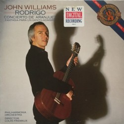 John Williams, Joaquín Rodrigo, Philharmonia Orchestra, Louis Frémaux - Concierto De Aranjuez, Fantasía Para Un Gentilhombre (LP)