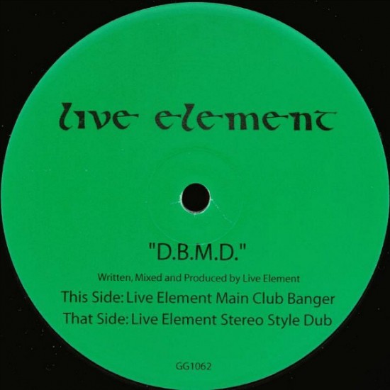 Live Element ‎"D.B.M.D." (12"- Promo)