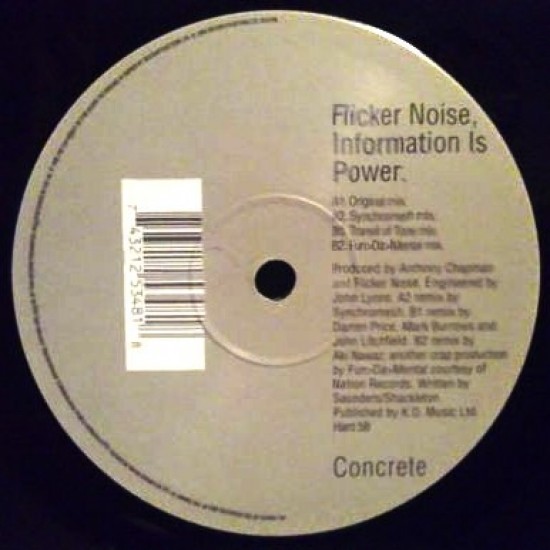 Flicker Noise ‎"Information Is Power" (12")