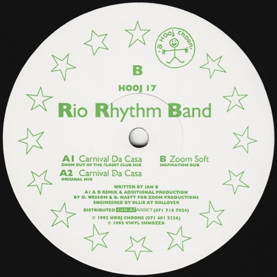 Rio Rhythm Band ‎"Carnival Da Casa" (12")