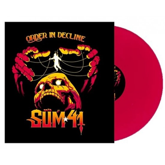 Sum 41 ‎"Order In Decline" (LP - Limited Edition - Hot Pink)