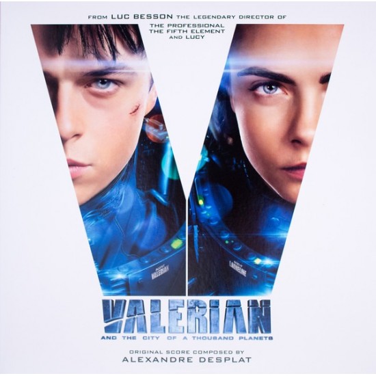 Alexandre Desplat ‎"Valerian And The City Of A Thousand Planets (Original Score)" (2xLP - Gatefold - Special Edition - White + Blue)