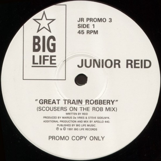 Junior Reid ‎"Great Train Robbery" (12" - Promo)