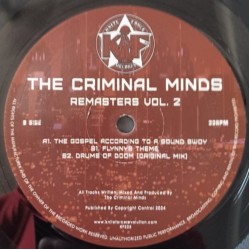 The Criminal Minds - Remasters Vol. 2 EP (12") The Criminal Minds - Remasters Vol. 2 EP (12")