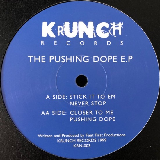 Feet First Productions ‎"The Pushing Dope EP" (12")