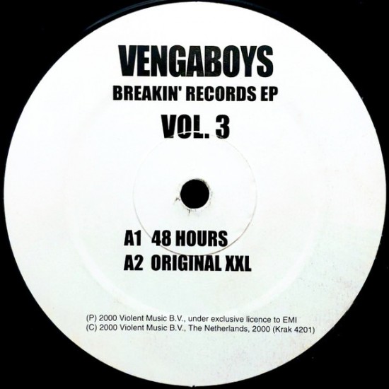 Vengaboys ‎"Breakin' Records EP Vol. 3" (12")