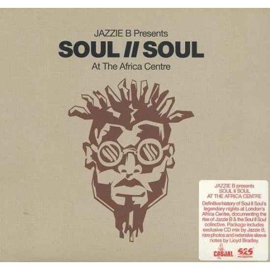 Jazzie B ‎''Soul II Soul At The Africa Centre'' (CD - Mixed - Digipack) 